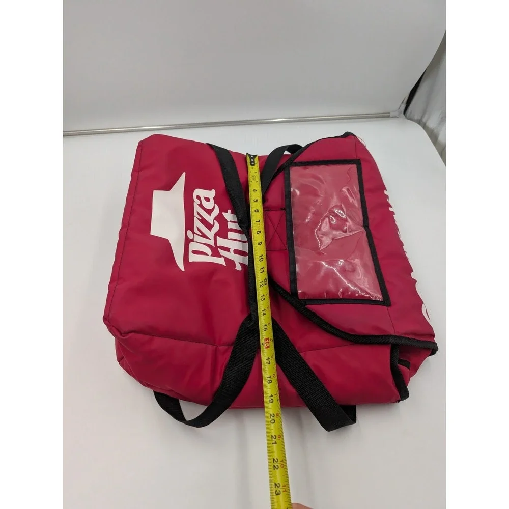Vintage‎ Pizza Hut Insulated Delivery Bag Comin In Hot Version Red